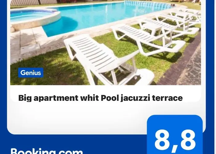 Big Apartment Whit Pool Jacuzzi Terrace